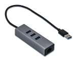 I-TEC HUB USB 3.0 3 PORTE + ADATTATORE GIGABIT ETHERNET